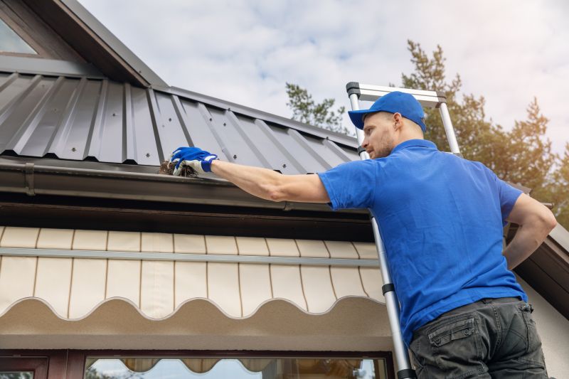 Gutter Screen Installation detail